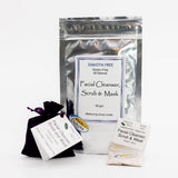Dakota Free Facial Cleanser, Scrub & Mask